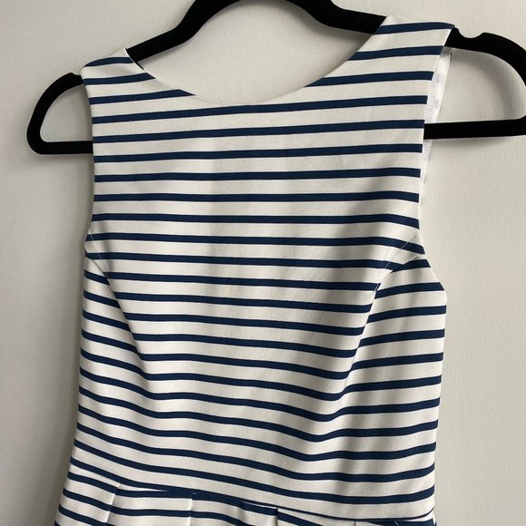 ZARA BASIC Mini Blue and White Princess Dress - Picture 7 of 7